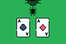 Spider (deux jeux de cartes)